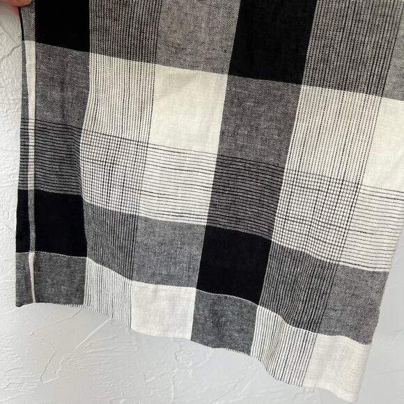 Moon River Gingham Halter Jumpsuit Medium - Picture 3 of 5